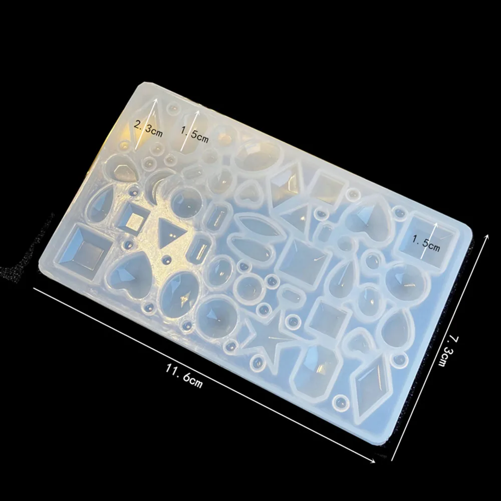 Женская силиконовая форма для ожерелья серег шпильки волос УФ эпоксидная