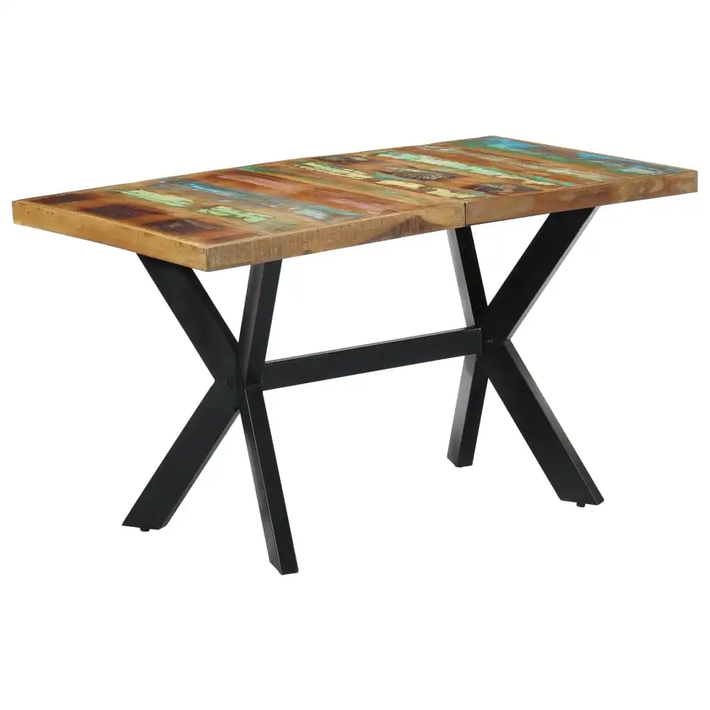 

Dining Table 55.1"x27.6"x29.5" Solid Reclaimed Wood