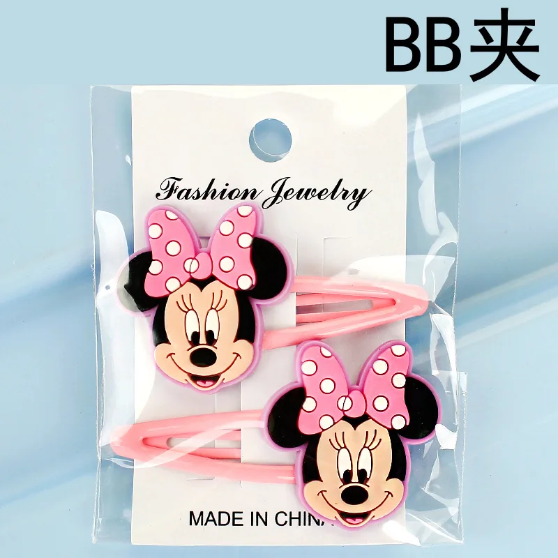 Детская заколка для волос с героями мультфильма Микки и Минни | Игрушки хобби