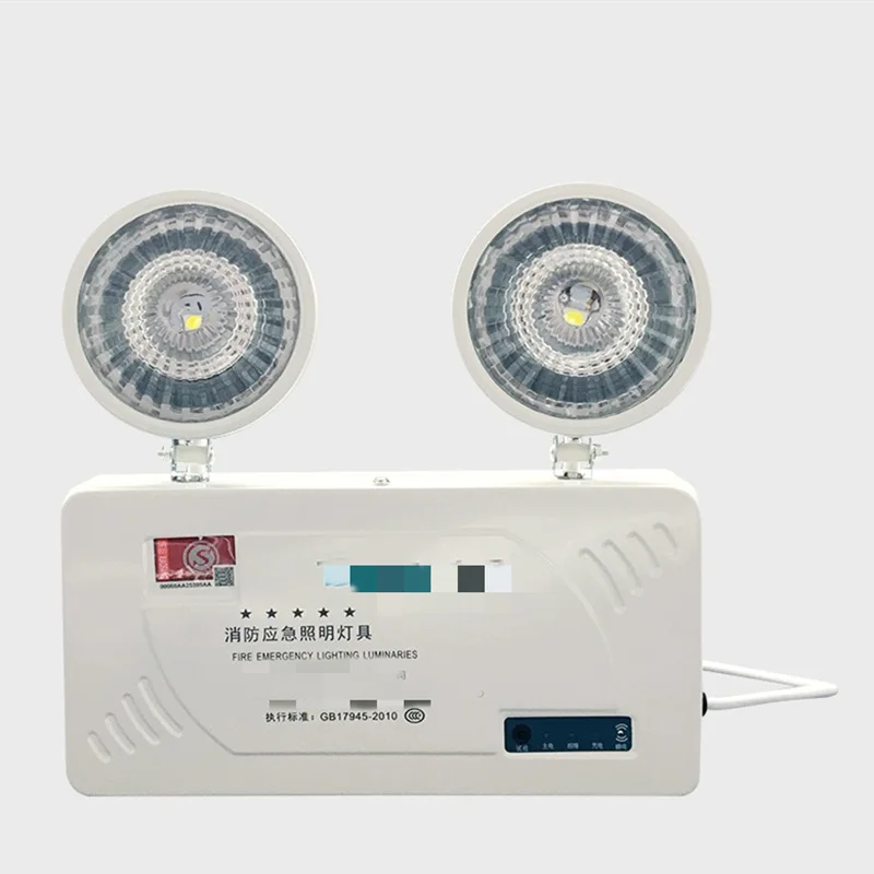 Двойная аварийсветильник лампа с 2 головками противопожарная аварийная | Лампы и