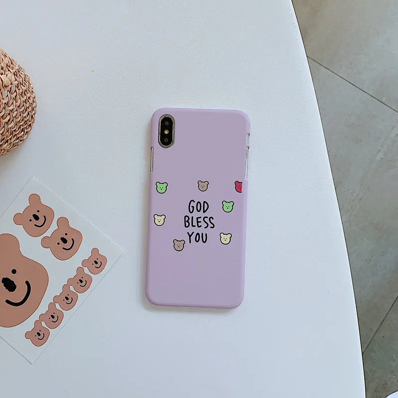 Половина посылка &quotБог благословит вас&quot чехол для телефона iPhone 6S 6Plus 7 8 X XR XSMAX