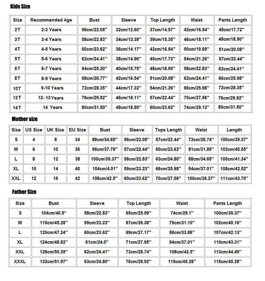 2020 рождественские одинаковые пижамы для всей семьи взрослых и детей одежда сна