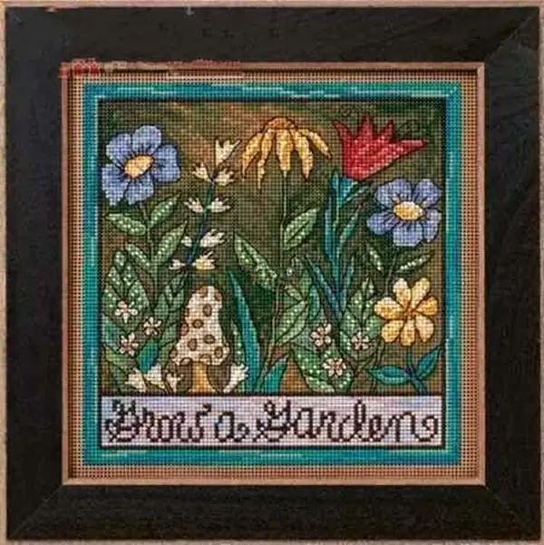 Набор для вышивки крестом рукоделие дом гномика MH ST15-2102 посаженный сад 28-28 -