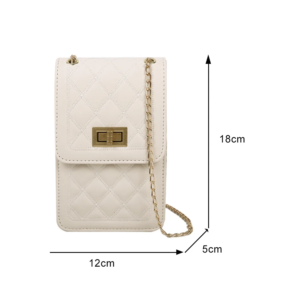 Модные маленькие клетчатые сумки через плечо для женщин дамские сумочки из