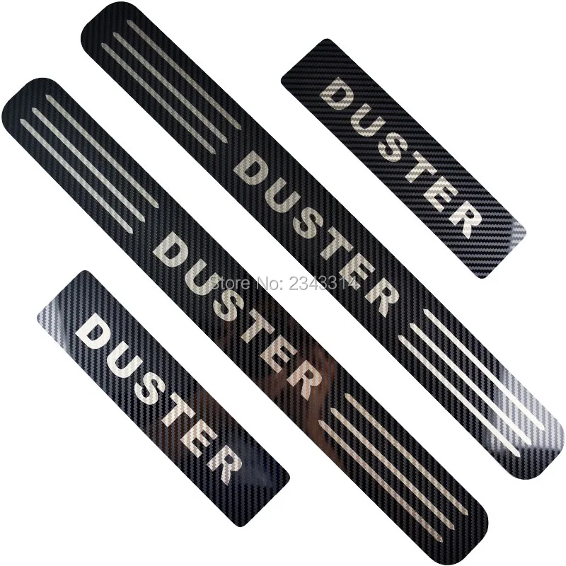 Накладка на порог автомобиля из нержавеющей стали для Renault Dacia Duster 2010 2018 2019|car protector