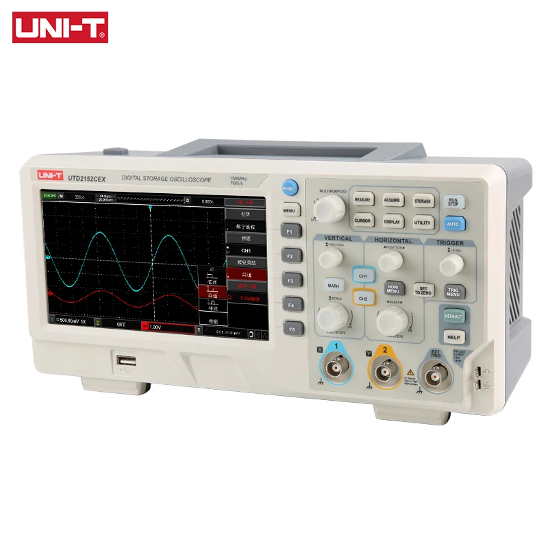 UNI-T UTD2152CEX Automotive Oscilloscope Digital 150Mhz 2CH Storage Osciloscopio 1GSa/s Sample Rate USB | Инструменты