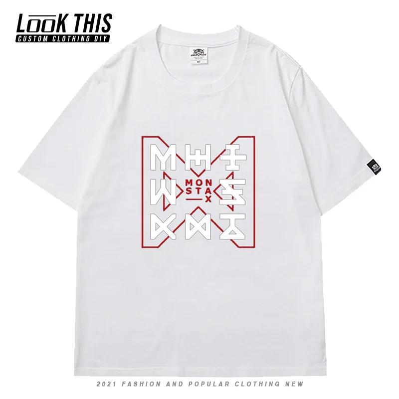 

Monsta Women's T-shirt Summer Letter Print T-shirt Sexy O-neck Short Sleeve T-shirts Y2k E Girl Lady Street Casual White Tops