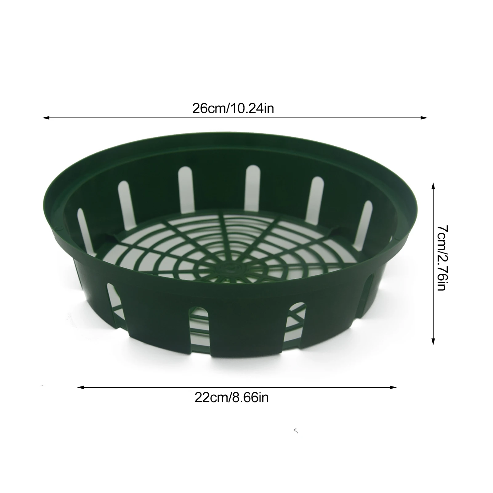 

Soilless Culture Cup Hydroponic Liner Nursery Flower Pot Sprouting Grower Baskets Plant Aquatic Plant Nursery Net Cup
