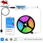 Светодиодная лента RGB WS2812B SP611E, управление пикселями, Bluetooth, музыкальное приложение, ИК 38 кнопок, USB-набор DC5V-24V