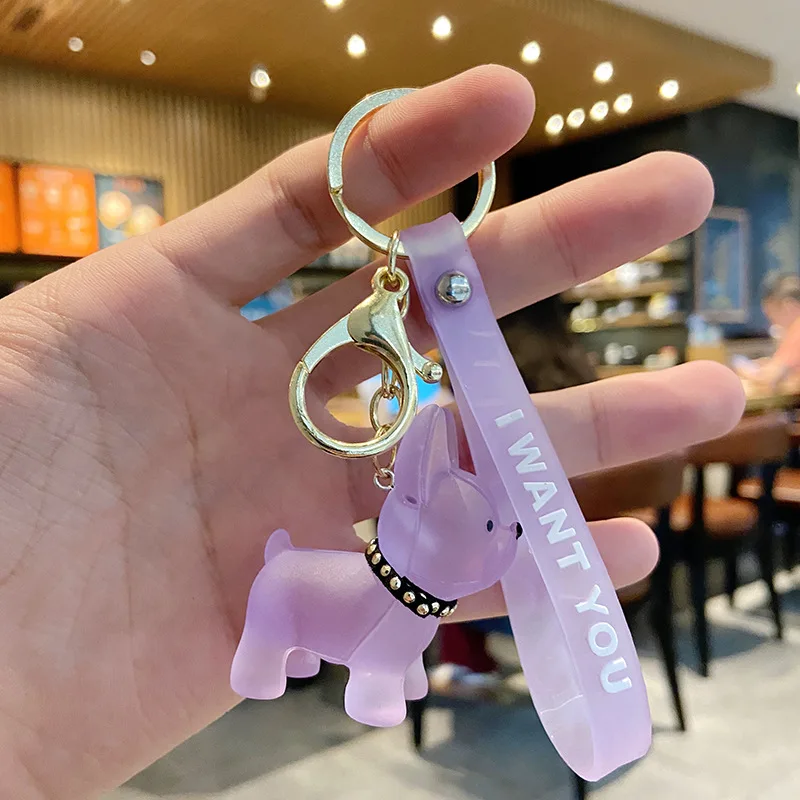 Брелок для ключей мужской/женский модный брелок из искусственной кожи в стиле