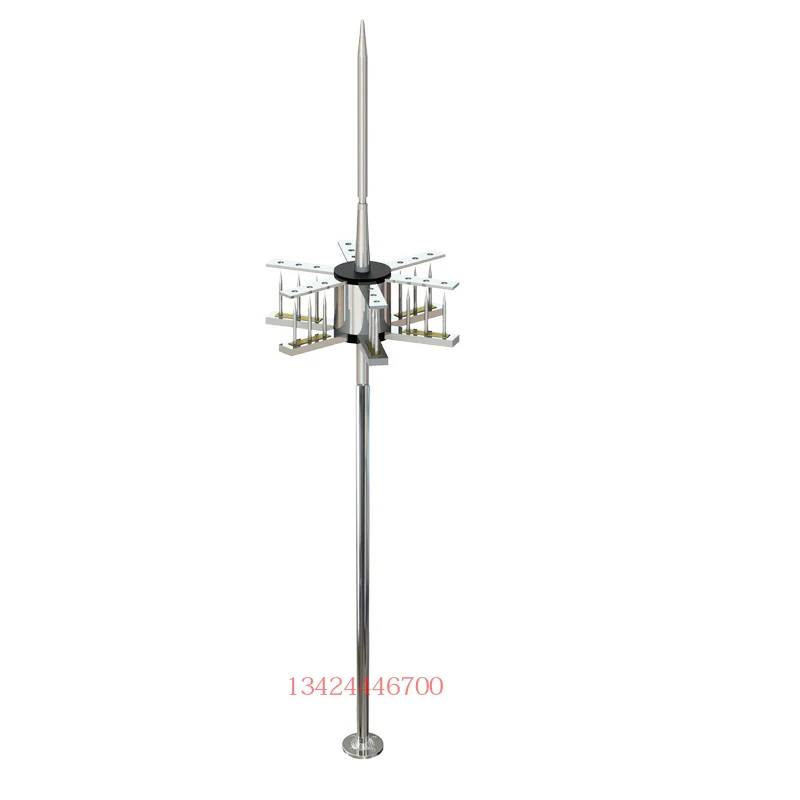 

Pdc6.3 advance discharge lightning rod color steel room sentry box gas station lightning rod support rod 1-6m