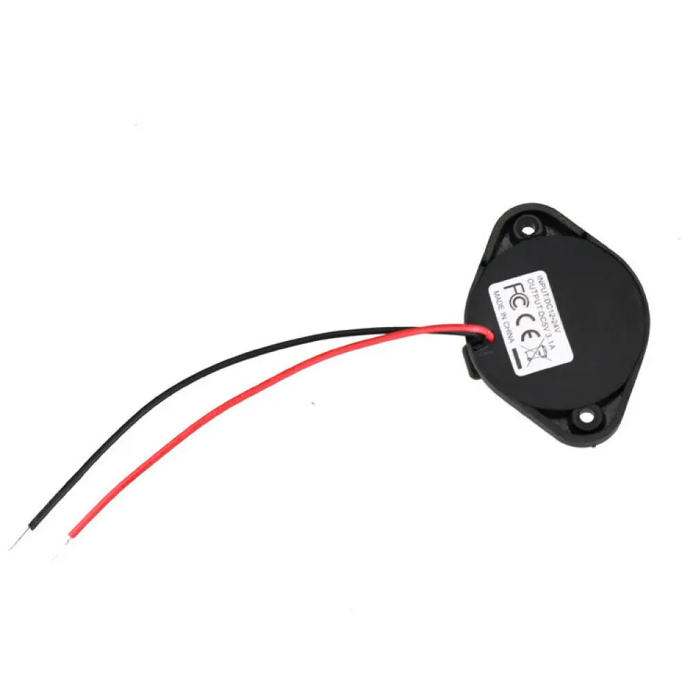Автомобильное зарядное устройство 2 порта USB разъем автобус лодки светодиодный