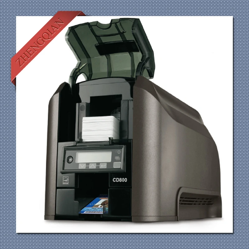 Односторонний карточный принтер Datacard CD800 для Азии используется чернильная лента