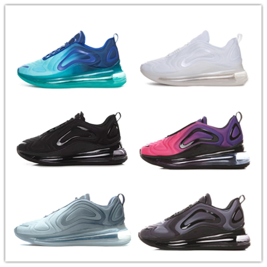 Горячая Распродажа 720 Мужские Женские беговые кроссовки разноцветные белые