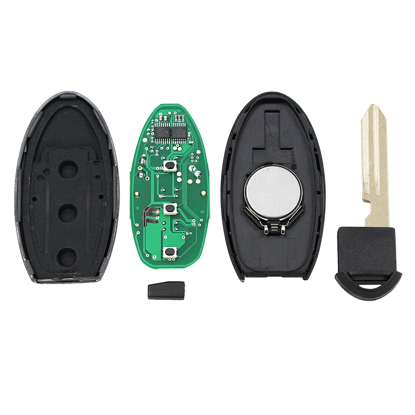 Дистанционный смарт ключ для входа без ключа 2 + 1/3 кнопки 315 МГц чип ID46 KYDZ Nissan Teana 2005