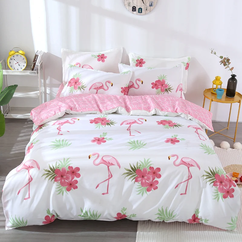 

Hot Style Birds Printing Bedding Set 2pcs/3pcs Duvet Cover Set 1 Quilt Cover+1/2 Pillowcases(no Blanket or Sheet)