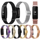 Сменный Браслет из нержавеющей стали для Fitbit Inspire 2, ремешок для Inspire2, Миланская петля, аксессуары для умных часов