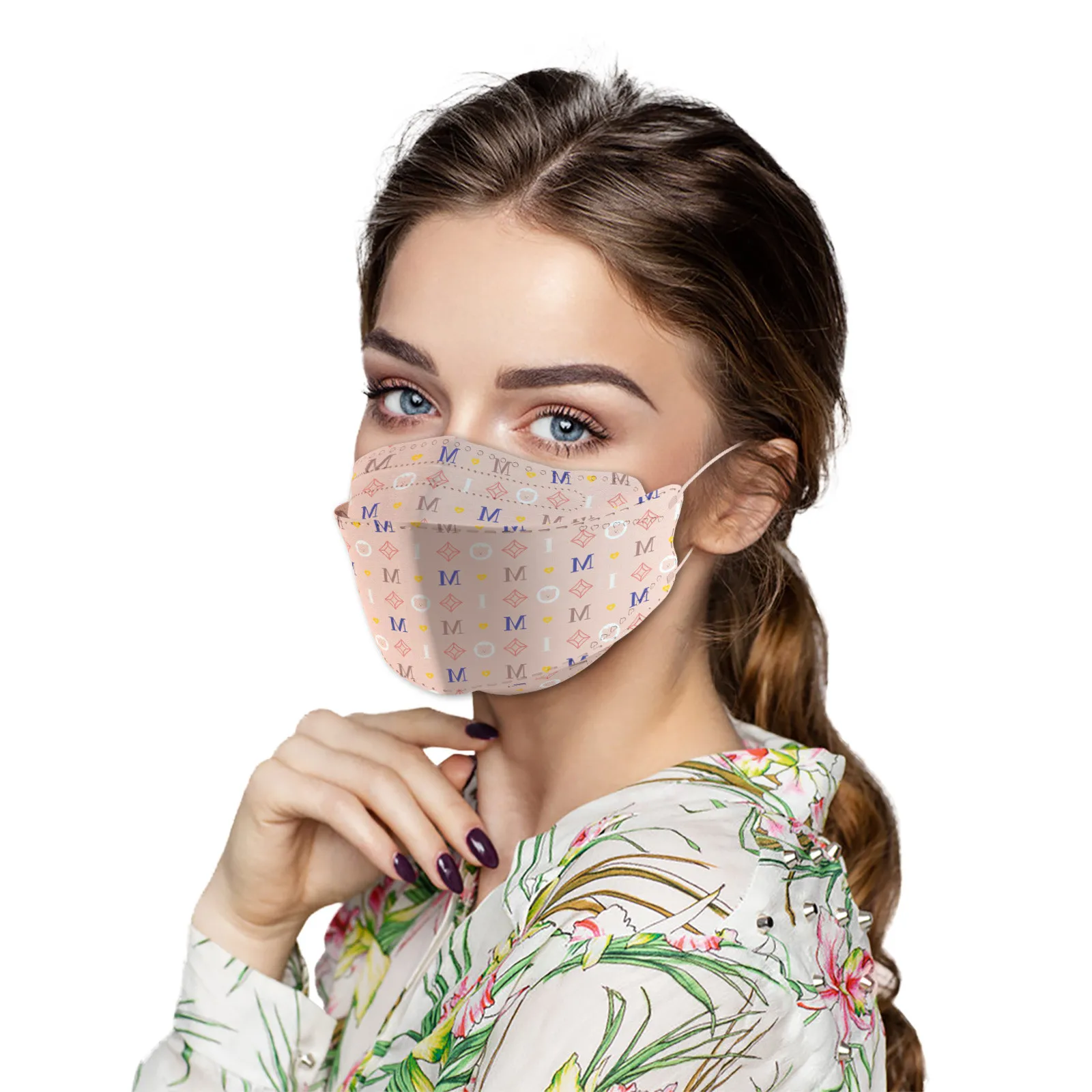 Открытый Маска Тканевая рыбы Mascarillas 10/20 штук одноразовые крышки рта фильтр