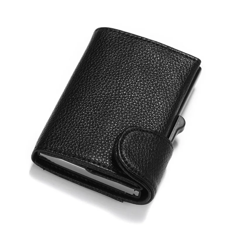 Bycobecy Rfid Card Wallets Men Money Bag Male Vintage Black Short Purse 2020 Small Slim Waterproof Holder | Багаж и сумки