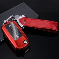 new soft tpu car remote key cover case protective keychain shell for volkswagen vw polo tiguan passat b5 b6 b7 golf bora jetta