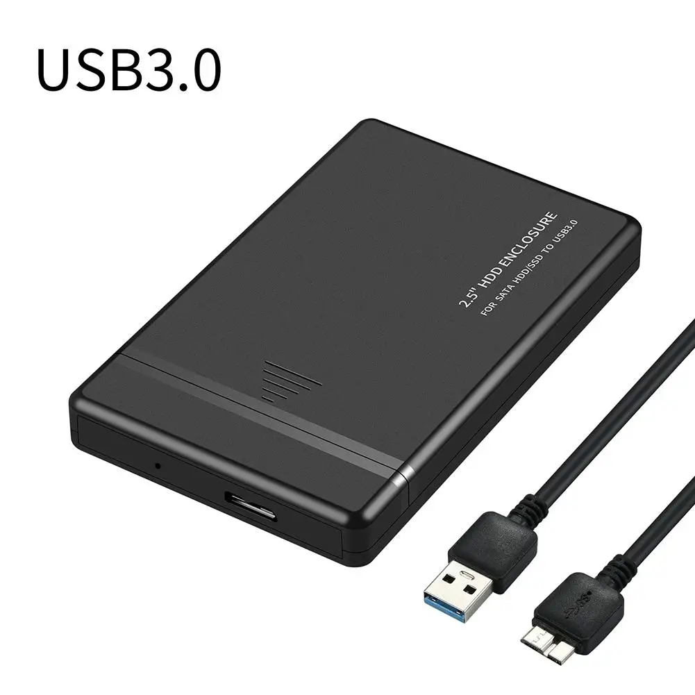 Чехол для жесткого диска 2 5 дюйма SATA на USB 3 0 корпус SSD Type C 1 чехол с поддержкой UASP HD