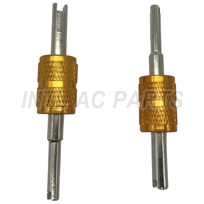 Съемник сердечника клапана с двумя сердечниками малой и большой отверстиями|valve