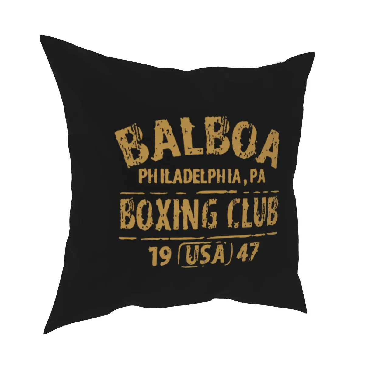 

Rocky Balboa Boxing Club Handschuhe 1947 Kissen Abdeckungen Polyester Wohnzimmer Kissen Fall Lustige Dekorative Kissen 45*45cm