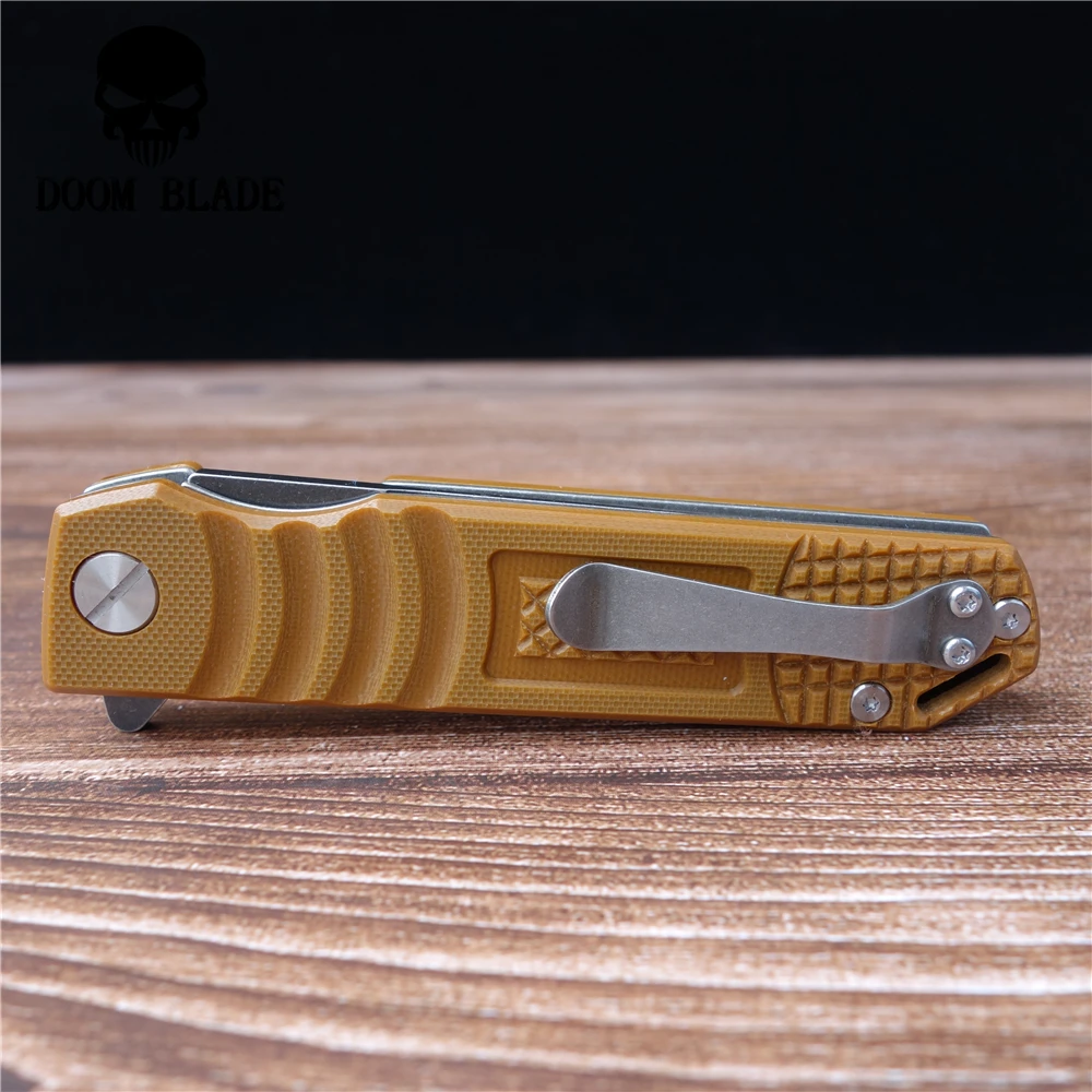 D2 высококачественный складной нож шарикоподшипник быстрооткрывающийся