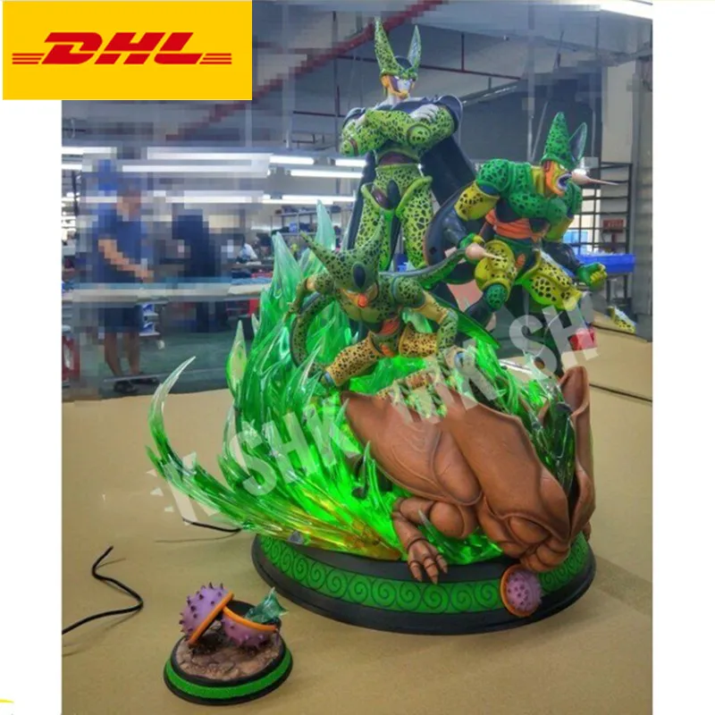 

24 "SHK нож" Gong "Аниме статуя сотовый пожизненная бюст Ultimate Bot полный Длина портрет светодиодный оригинальной версии GK Фигурки игрушки 60 см X1988