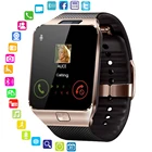 2019 Новые Bluetooth Смарт-часы DZ09 Смарт-часы TF SIM Камера мужские женские спортивные наручные часы для Samsung Huawei Xiaomi Android телефон