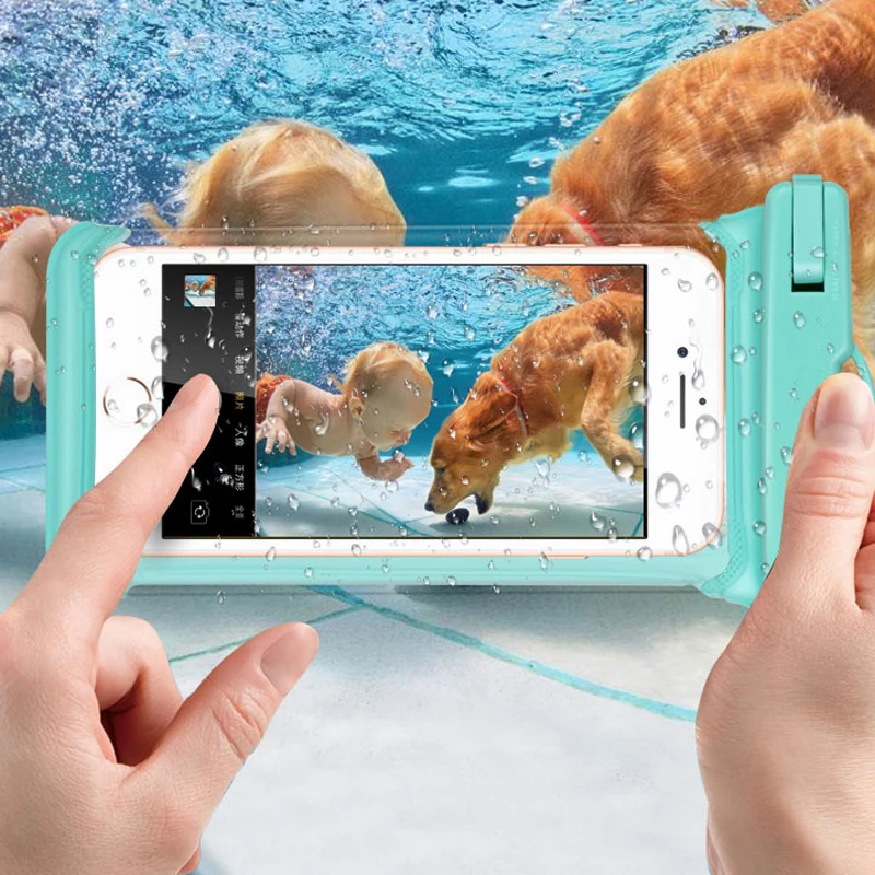 Универсальный Водонепроницаемый Чехол для iPhone X XR XS MAX 8 7 6 5 Swiming Pouch чехлы для телефонов 6," для huawei Xiaomi подводный чехол для телефона