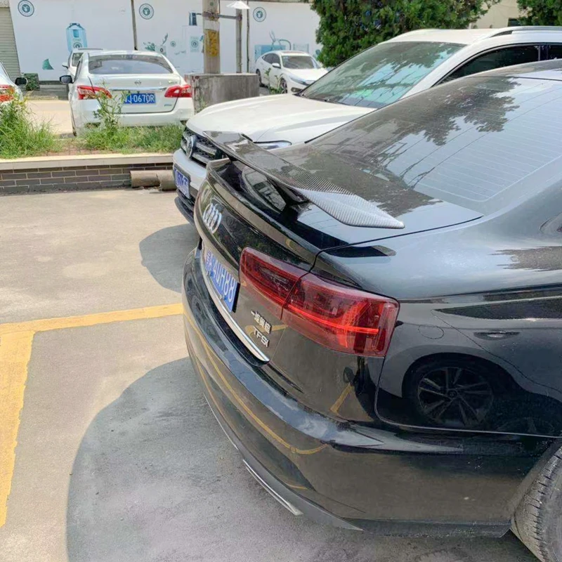 Автомобильный спойлер для заднего крыла из углеродного волокна AUDI A3 S4 A5 A6 A7 A8 TT R8