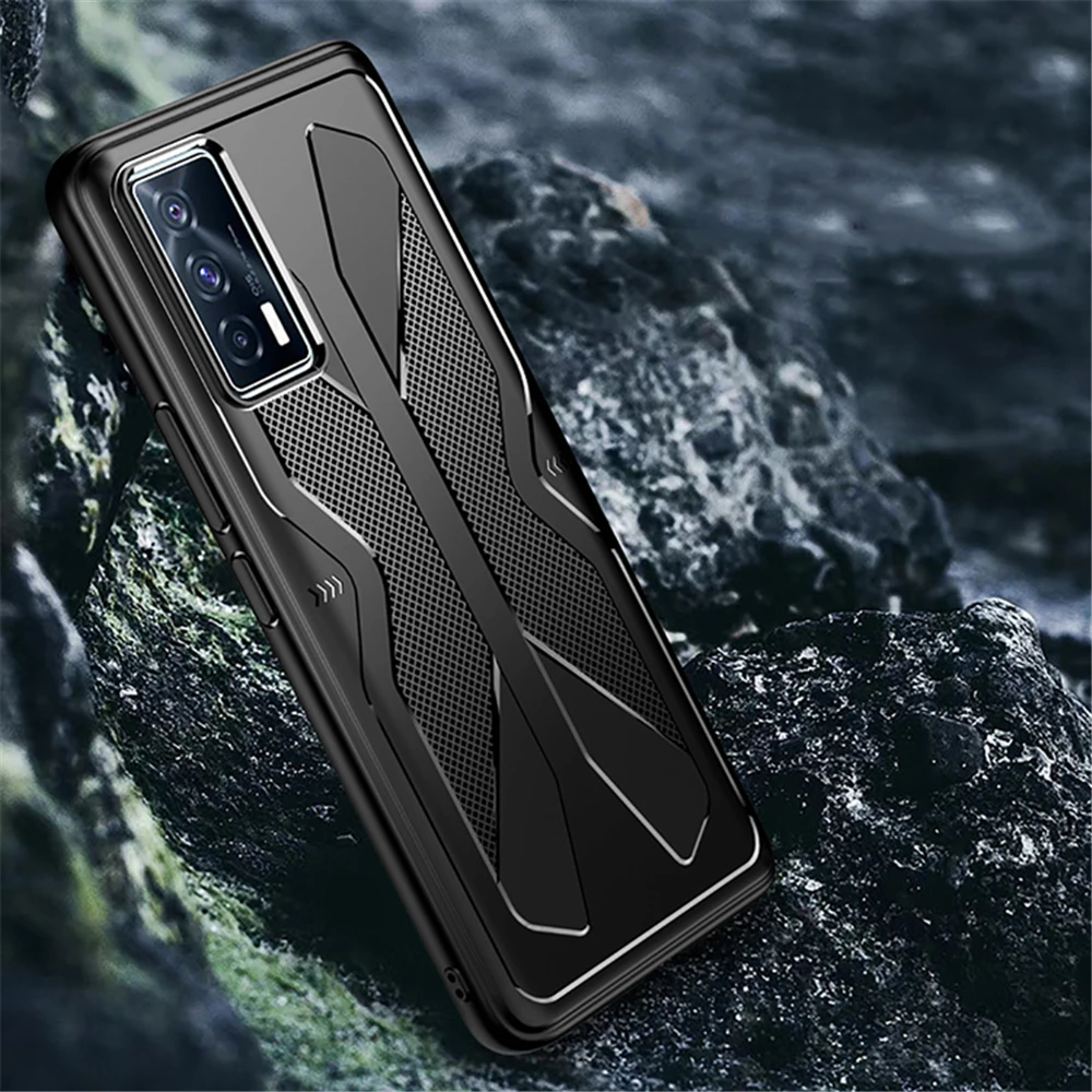 

Soft TPU Phone Protective Cover Anti-scratch Shockproof Phone Back Case Shell for Vivo iQOO Neo5 Protector