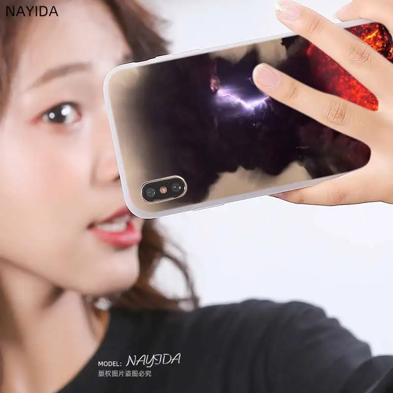 Мягкий силиконовый чехол для Samsung Galaxy S21 S20 Uitra S10 Lite S9 Plus Fe S8 S7edge Cover Lava magma |