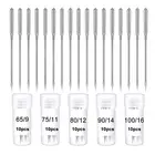 Бытовая швейная машина, 10 шт., иглы, острые, универсальные, стандартные точки для швейной машины Singer Brother, Размер 911141618 #