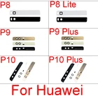 Задняя крышка для объектива камеры и вспышки для Huawei P8 P9 P10 Lite Plus задняя Внешняя камера стеклянная линза + клейкая наклейка Замена Ремонт
