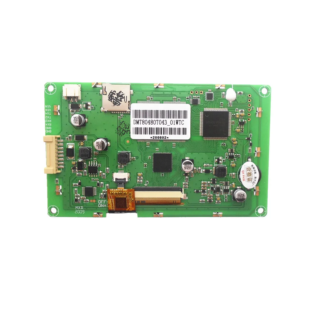 DMT80480T043_01W 4 3-дюймовый экран с последовательным портом HD IPS сенсорный музыкальный