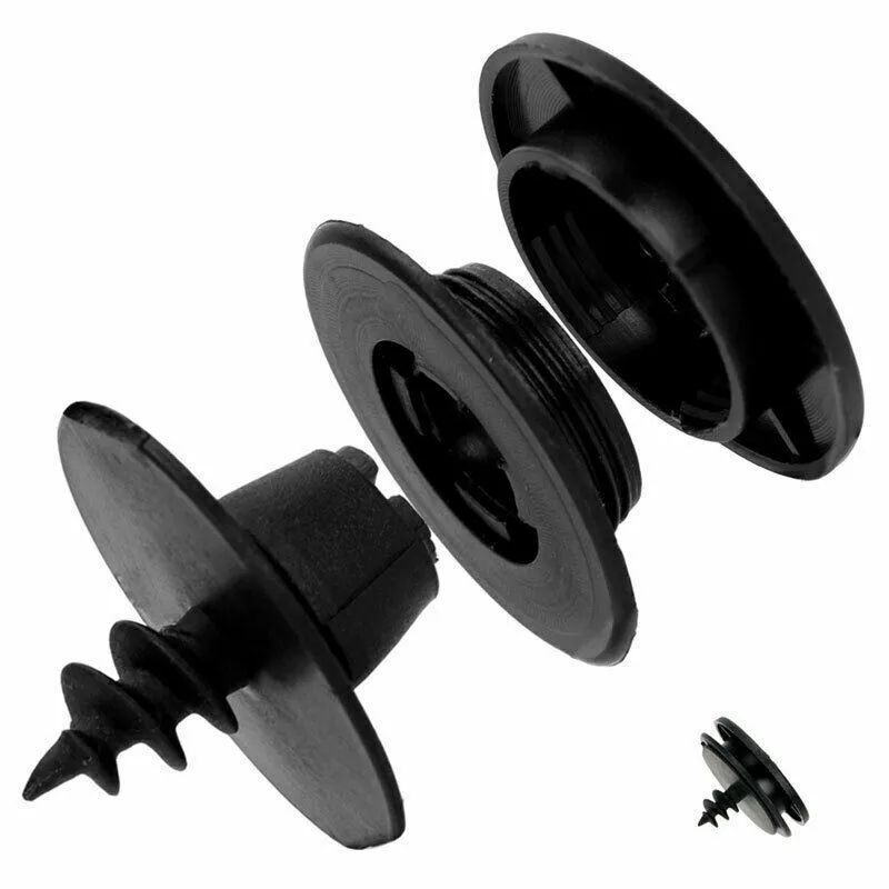 

2Pcs Floor Mat Clips Black Car Mat Easy To Install For Fixing Floor Holders