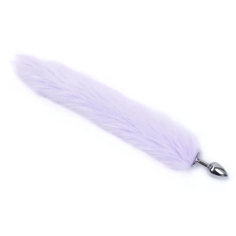 BDSM Dog Fox Tail Anal Plug Sexy Toys Metal Fake Furry Butt Flirt Anus for Women Gay Games Product Couples | Красота и здоровье
