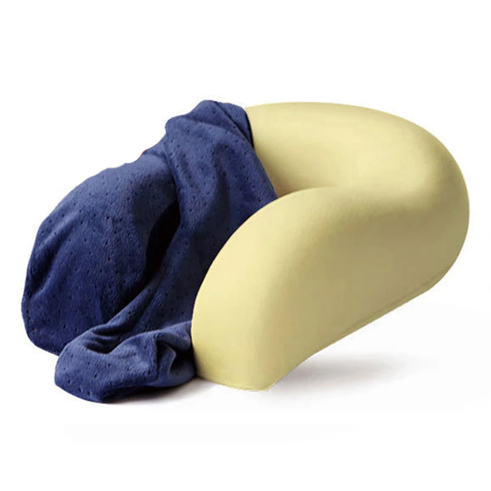 U-образная дорожная подушка для самолета надувная шеи аксессуары путешествий