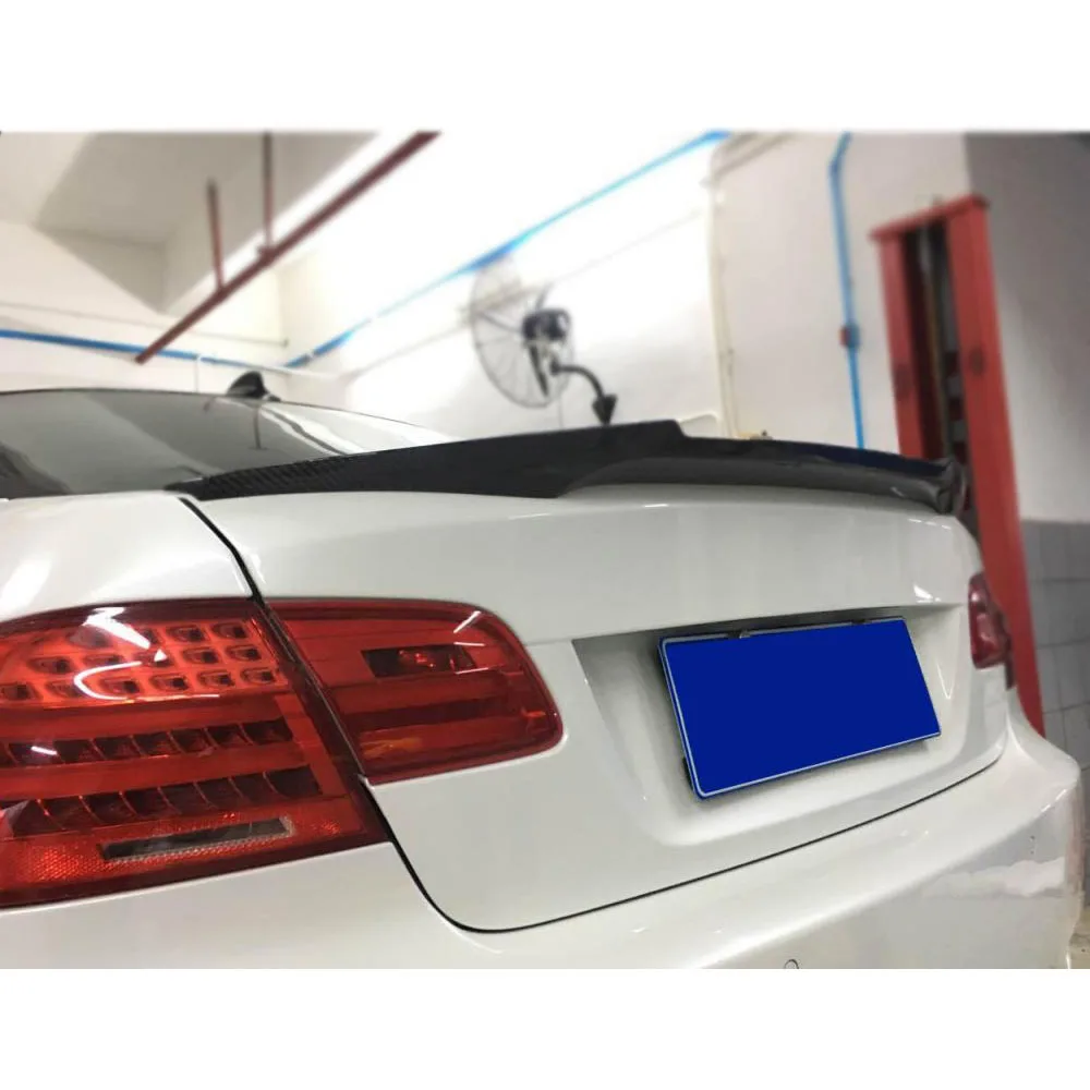 Задний спойлер из углеродного волокна для BMW E92 Base Coupe M tech M3 2006 2012|Спойлеры и