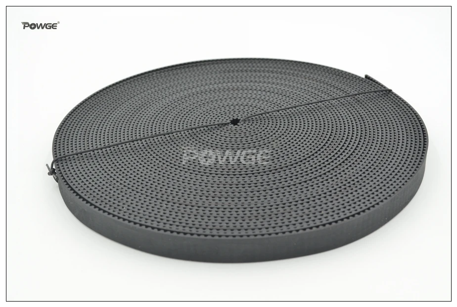 Ремень ГРМ POWGE 2MGT 2M GT2 W = 3/6/9/10/15 мм резиновый Открытый синхронный ремень маленький
