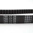 Ремень привода ZHUANGQIAO 788-17-28 для китайского скутера, мопеда 788 17 28 Cvt 50cc 2-тактная модель