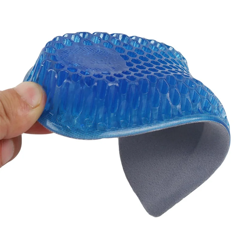 

1 Pair Unisex Silicone Gel Lift Height Increase Shoe Insoles Heel Insert Pad Comfortable Gel Cushion Shoes Pad
