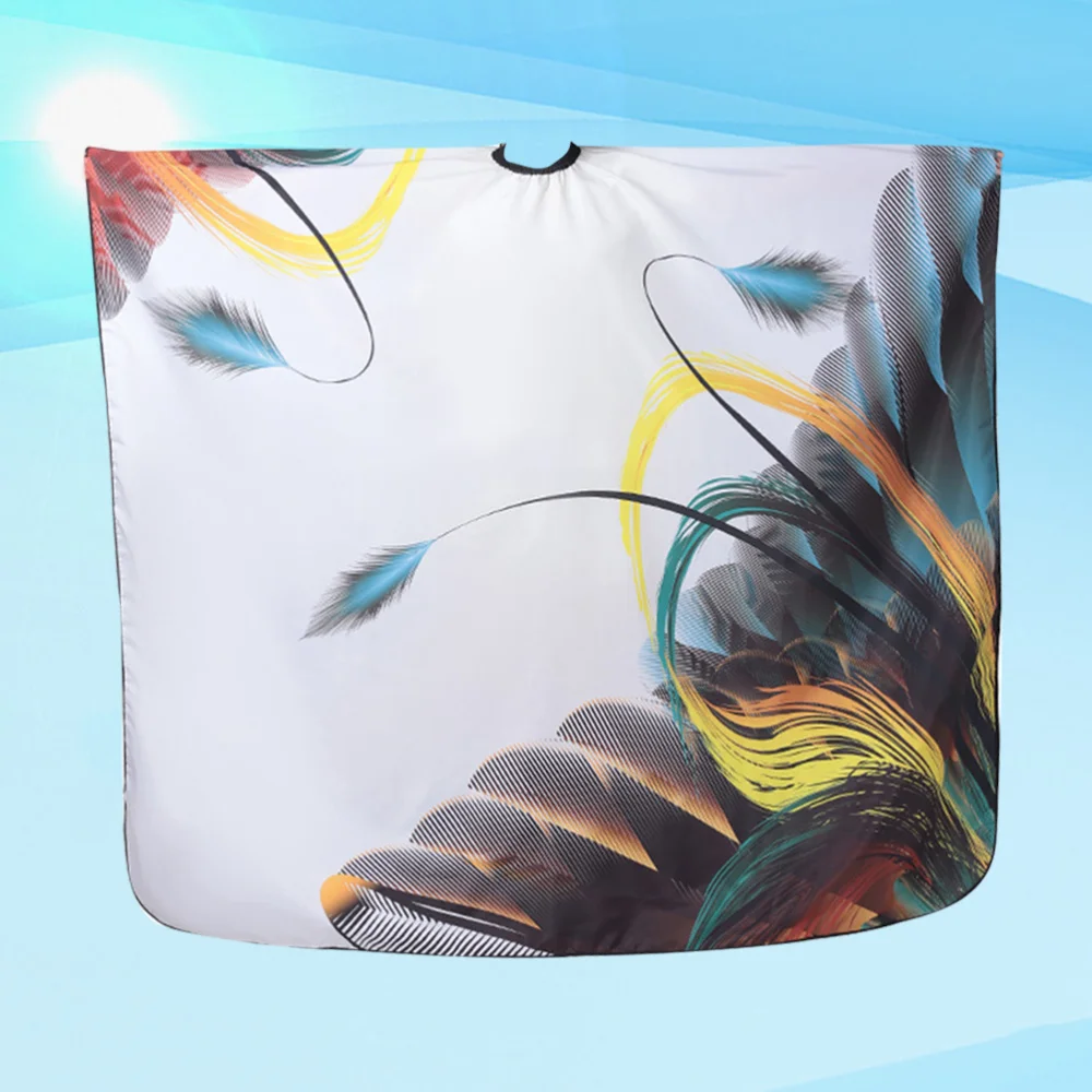 1 шт. Парикмахерская Ткань Wai фартук для стрижки волос Водонепроницаемая накидка