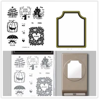 joy metal cutting dies and stamps for christmas scrapbooking craft stencil seal sheet embossing template clear stamps and dies