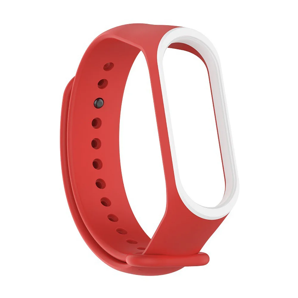 Мягкий спортивный браслет для Xiaomi Mi Band 3 4 силиконовый ремешок на запястье часов