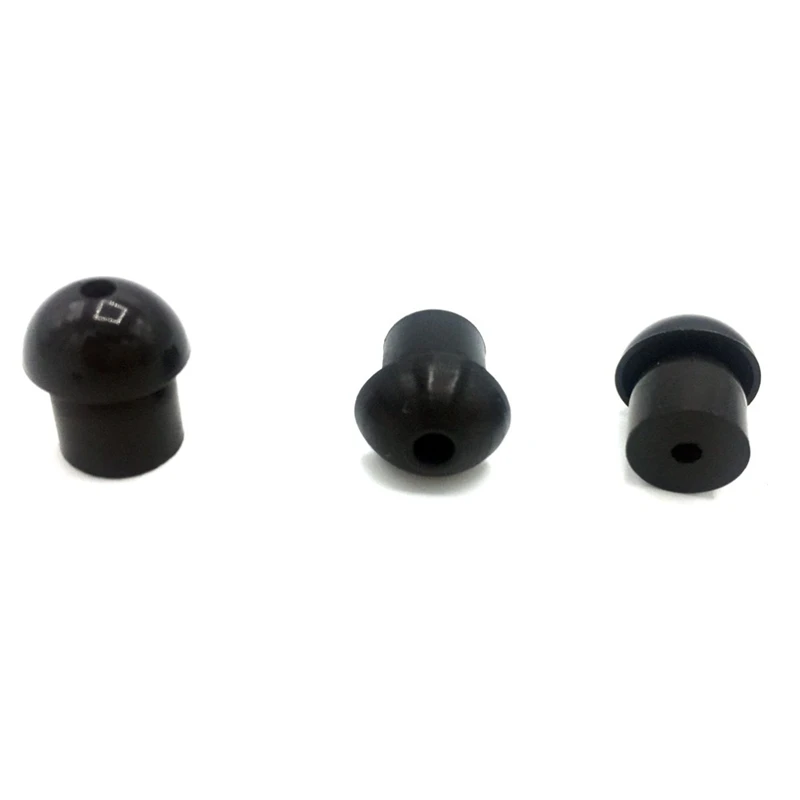 10 X силиконовые наушники-вкладыши для радио с грибами черные | Электроника