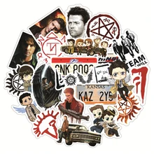 10/30/50pcs/pack Classic TV Show Supernatural StickersFor Notebook Motorcycle Skateboard Computer Mobile Phone Cartoon Toy Trunk