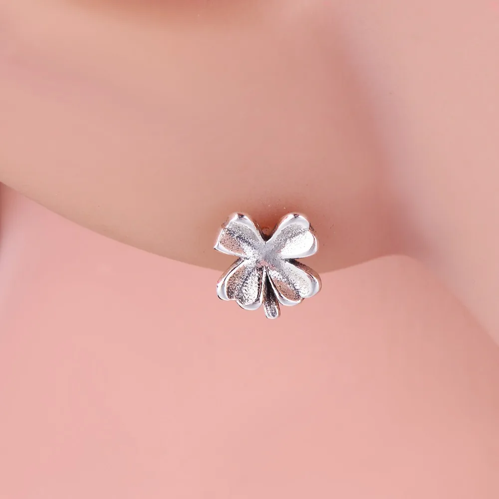 Серьги гвоздики женские из серебра 925 пробы в Корейском стиле|Серьги-гвоздики| |